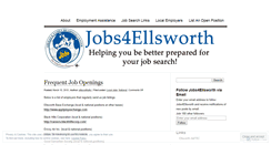 Desktop Screenshot of jobs4ellsworth.com