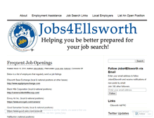 Tablet Screenshot of jobs4ellsworth.com